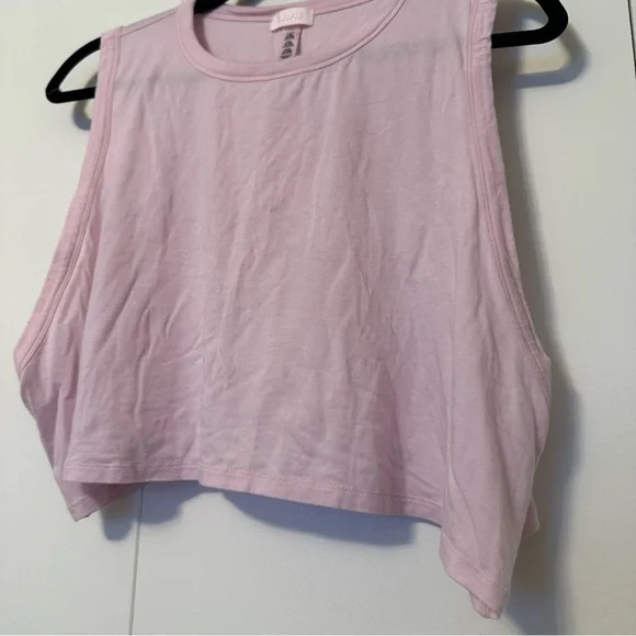 SKIMS Soft Lounge Crop Tank | Light Pink - Picture 3 of 3